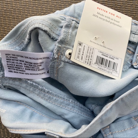 Cat & Jack Super Soft Jeggings- Light Blue NWT - Picture 4 of 4